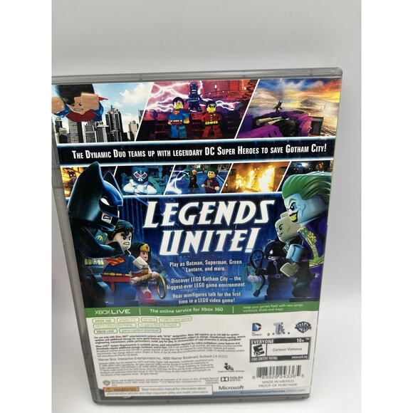 Lego Batman 2 DC Super Heroes (Microsoft Xbox 360, 2012) w/Manual Included - Picture 2 of 8